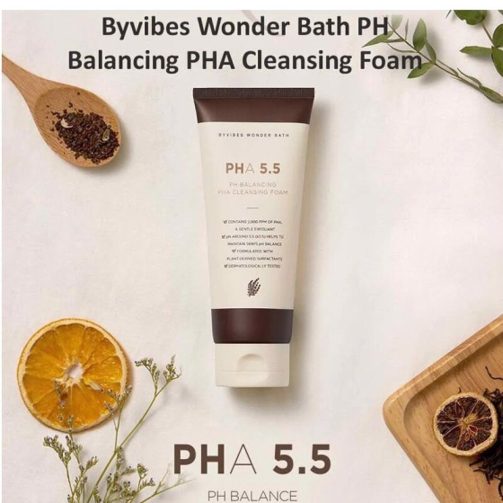 Sữa Rửa Mặt Byvibes Wonder Bath PHA 5.5 130ml