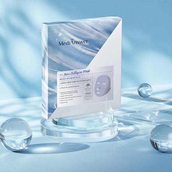 Mặt Nạ Dạng Thạch Collagen Cải Thiện Độ Đàn Hồi Se Khít Lỗ Chân Lông MediAnswer Pore Collagen Mask