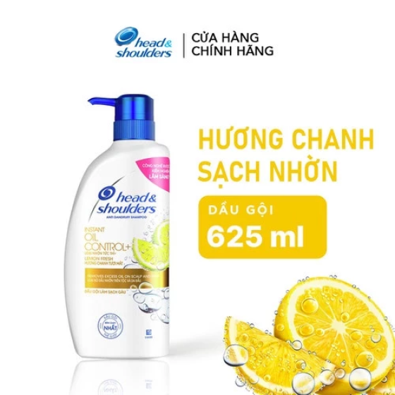 Dầu Gội Head & Shoulders Hương Chanh Tươi Mát 625ml