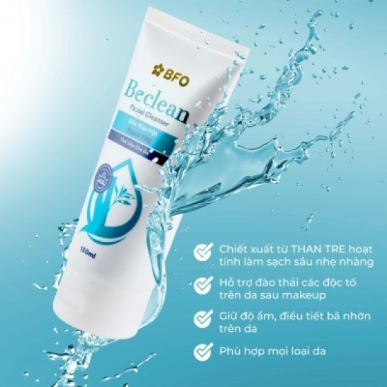 Sữa Rửa Mặt Beclean Than Tre Dung Tích 150ml