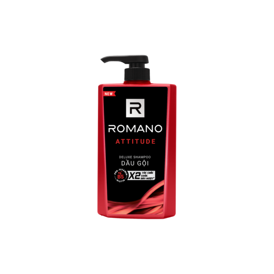 Dầu gội hương nước hoa Romano Attitude tóc chắc khoẻ 650g