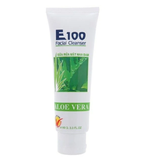 E100 Sữa Rửa Mặt Nha Đam 100g 