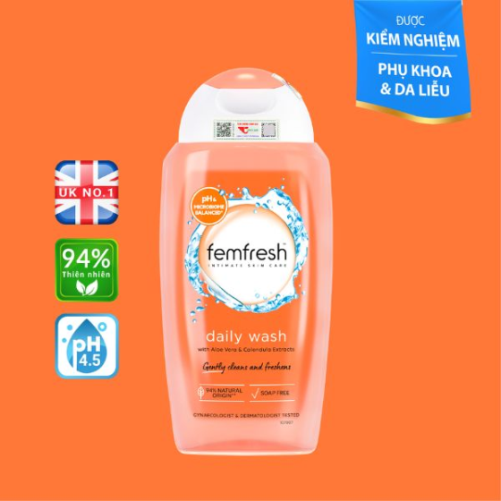 Dung Dịch Vệ Sinh Phụ Nữ Femfresh Daily - Intimate Wash 250ml