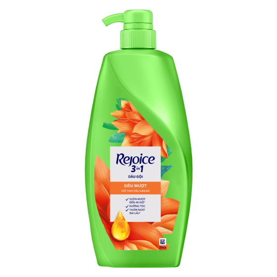 Dầu Gội Rejoice Siêu Mềm Mượt 48 Giờ 630ml 48 Hour Rich Soft Smooth Shampoo