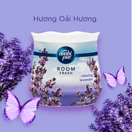 Sáp Thơm Ambi Pur Hương Oải Hương 180g