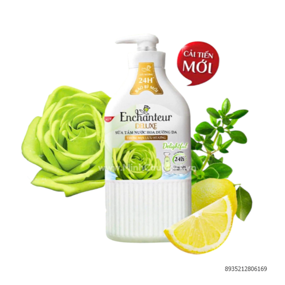 Sữa Tắm Hương Nước Hoa Enchanteur Delightful 650g