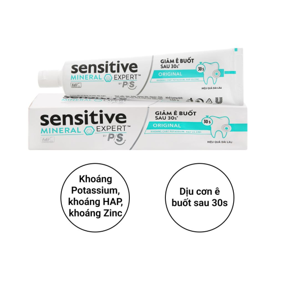 Kem Đánh Răng P/S Sensitive Original Giảm Ê Buốt 100g