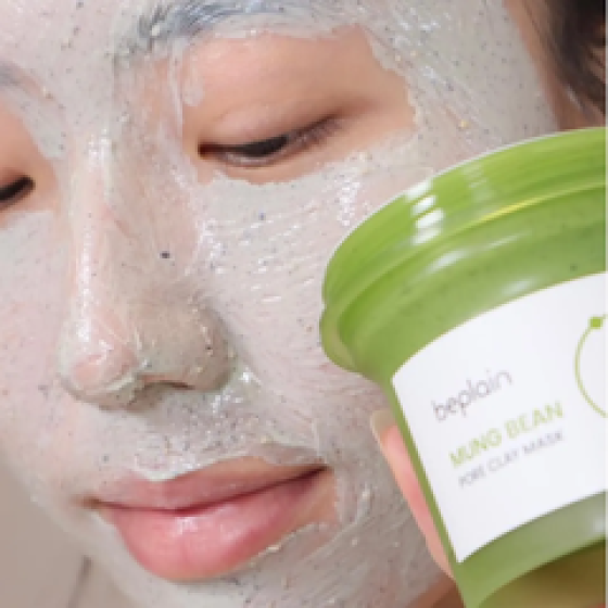 Mặt Nạ Đất Sét Beplain Mung Bean Pore Clay 120ml