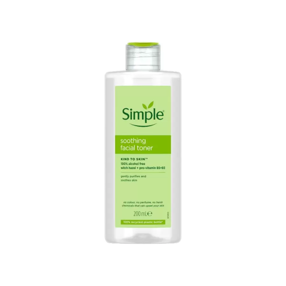 Nước Hoa Hồng Simple Làm Dịu Da & Cấp Ẩm 200ml