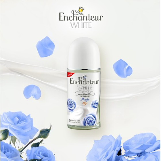 Lăn khử mùi trắng da Enchanteur White Magic 50ml 