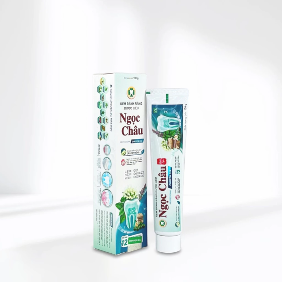 Kem đánh răng dược liệu Ngọc Châu Chuyên Gia 100g