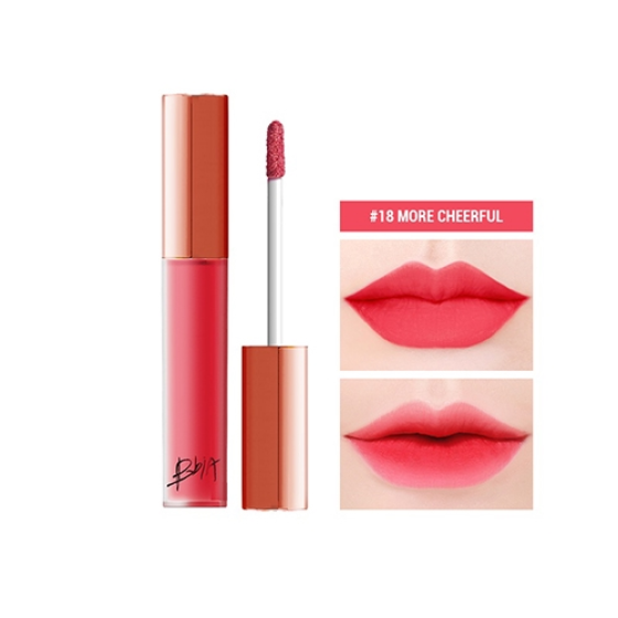 Son kem Bbia Last Velvet Lip Tint Version 4 18 More Cheerful 5g - Hồng Cánh Sen