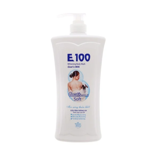 Sữa Tắm E100 Tinh Chất Sữa Dê 800ml