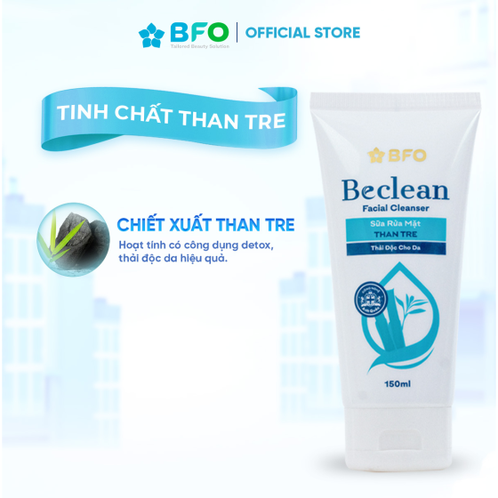 Sữa Rửa Mặt Beclean Than Tre Dung Tích 150ml