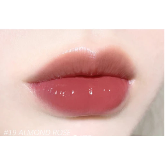 Son Bóng Romand Juicy Lasting Tint 19 Almond Rose 5.5g màu cánh hồng khô