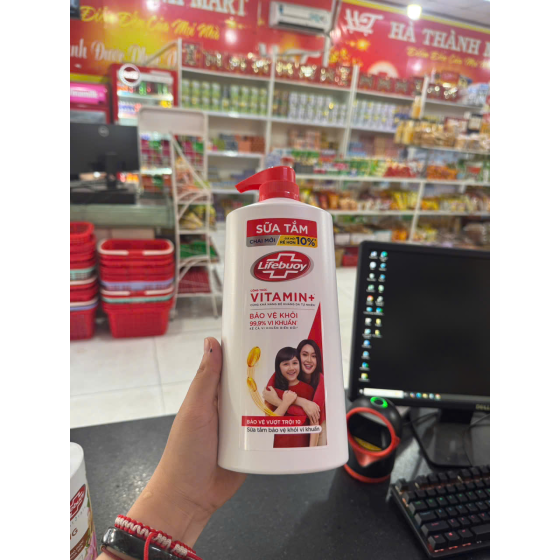Sữa Tắm Lifebuoy Bảo Vệ Khỏi Vi Khuẩn Vượt Trội 10 800g (Mới