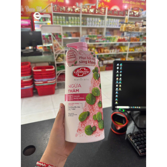 Sữa Tắm Lifebuoy Detox Muối Hồng & Rau Má 800g