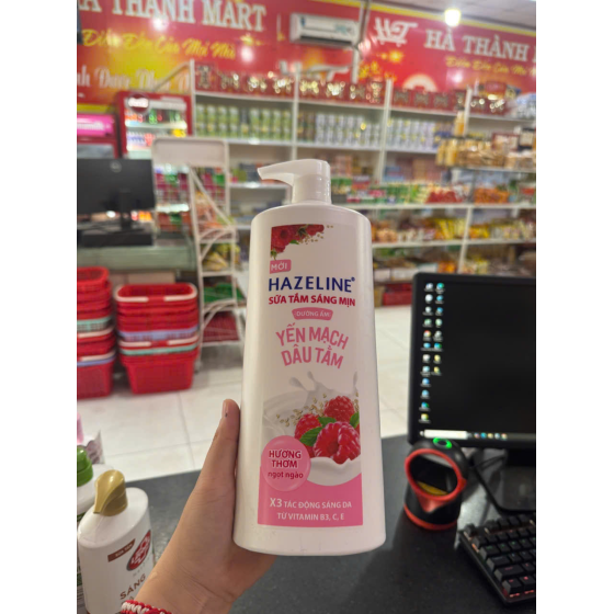 Sữa Tắm Hazeline Sáng Mịn Dưỡng Ẩm Yến Mạch & Dâu Tằm 1kg
