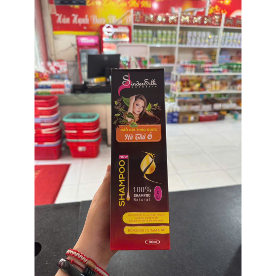 DẦU GỘI THẢO DƯỢC HÀ THỦ Ô SINDER SILK 800ml