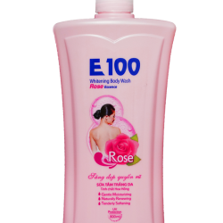 Sữa Tắm E100 800ml Màu Hồng Rose