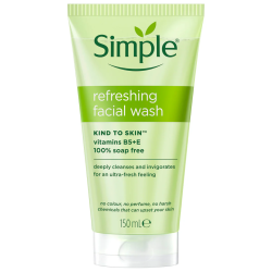 Simple Kind To Skin Refreshing Facial Wash - Sữa Rửa Mặt Dịu Nhẹ Cho Da Nhạy Cảm