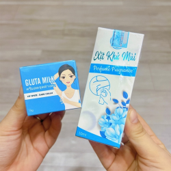 Kem mờ thâm Gluta Milk Vip White, mờ thâm nách, thâm body, thâm sẹo, thâm mông, bẹn