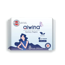 Băng Vệ Sinh AIWINA Ban Ngày Hương Trà Siêu Mỏng Cánh