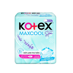 Băng Vệ Sinh Kotex Max Cool Siêu Mỏng Cánh 8 Miếng Max Cool Spa