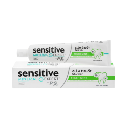 Kem Đánh Răng Hơi Thở Thơm Mát P/S Sensitive Mineral Expert by P/S #Fresh Mint - 100g