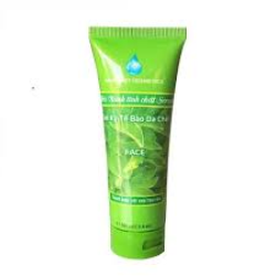 Gel tẩy kỳ tế bào chết dành cho da mặt Trà xanh tinh chất Serum NHẬT VIỆT COSMETICS - 100ml