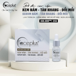 Bộ đôi cao cấp FaCe plus+ ( kem và sirum) dưỡng trắng da ngăn ngừa tàn nhang đồi mồi và chống nắng