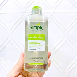 Nước Tẩy Trang Simple Micellar Cleansing Water