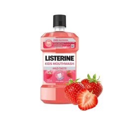 Nước Súc Miệng Listerine Kids Berry Shield Mouthwash 250ml Hương Dâu