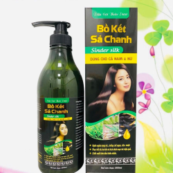 Dầu Gội Thảo Dược Bồ Kết Sả Chanh Sinder Silk 800ml