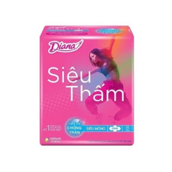 Băng Vệ Sinh Diana Siêu Thấm Siêu Mỏng Cánh Gói 8 Miếng