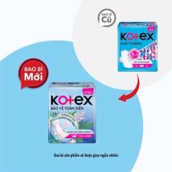 Băng Vệ Sinh Kotex Bảo Vệ Toàn Diện Siêu Mỏng Cánh 23cm 8 Miếng
