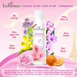 Xịt Khử Mùi Romantic Enchanteur 150ml