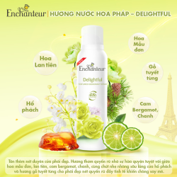 Xịt Khử Mùi Hương Nước Hoa Delightful Enchanteur 150ml