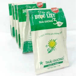Dầu gội dược liệu Thái Dương 3 1 dây 10 gói hương hoa lá