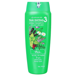 Dầu Gội Dược Liệu Thái Dương 3 Hương Hoa Lá 200ml