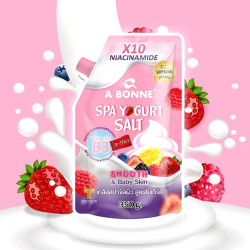 Muối tắm tẩy tế bào chết sữa chua A Bonné Spa Yogurt Salt Smooth 350g
