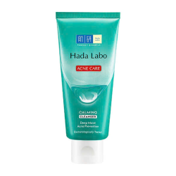 Sữa rửa mặt Hada Labo cho da dầu mụn, da nhạy cảm Hada Labo Acne Care Calming Cleanser 80g