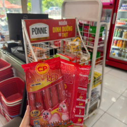 Xúc Xích Tiệt Trùng Red CP 40G (Gói 5 Cây)